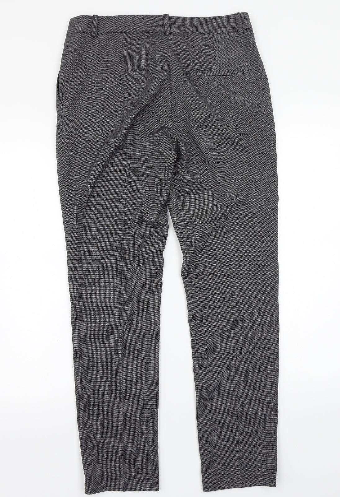 Womens UK Size 8 H&M Regular Fit  Grey Trousers