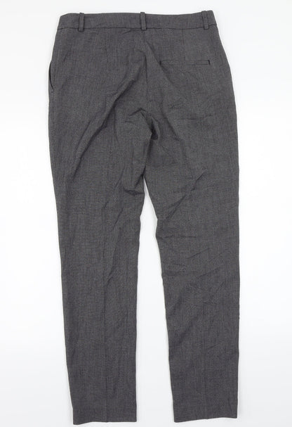 Womens UK Size 8 H&M Regular Fit  Grey Trousers