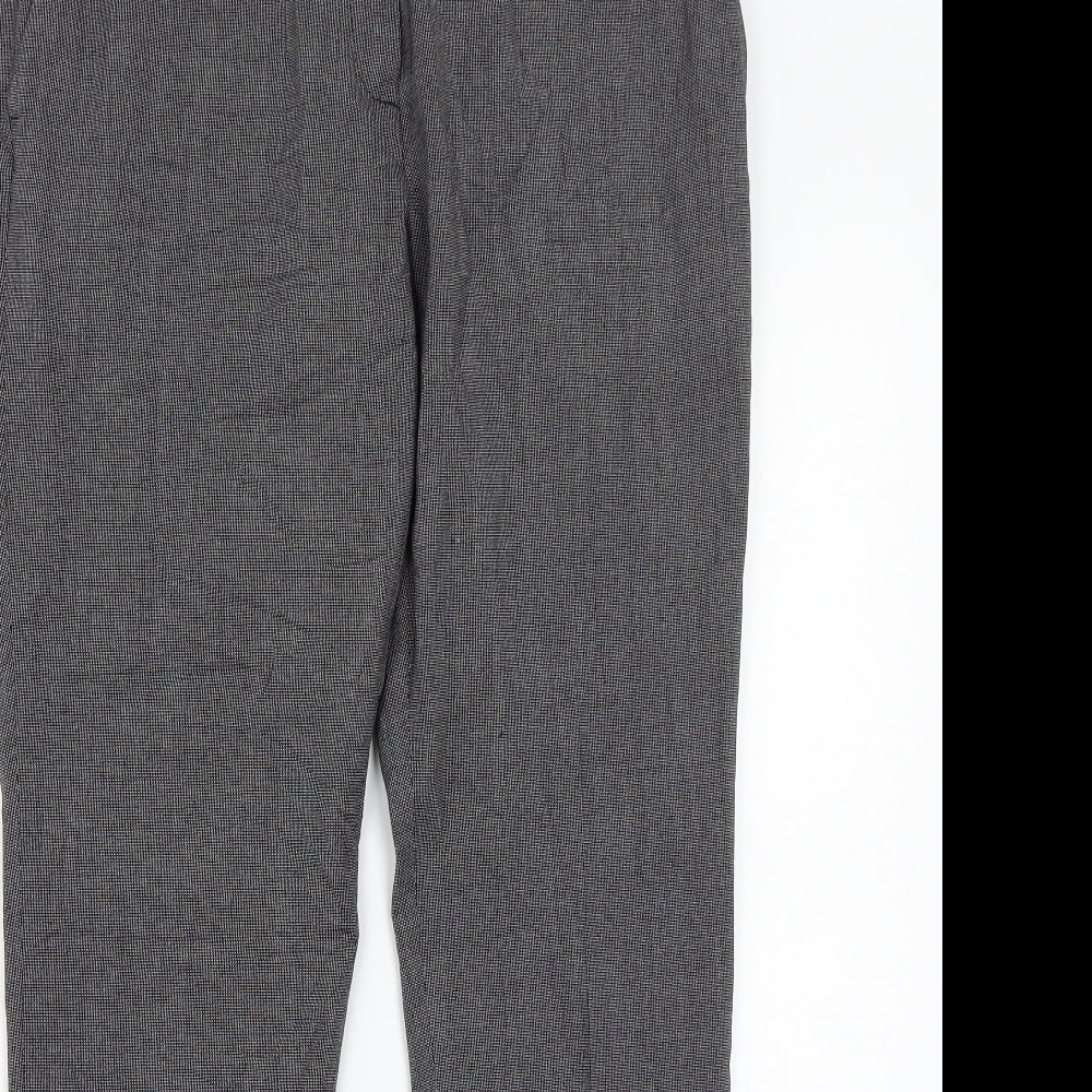 Womens UK Size 8 H&M Regular Fit  Grey Trousers