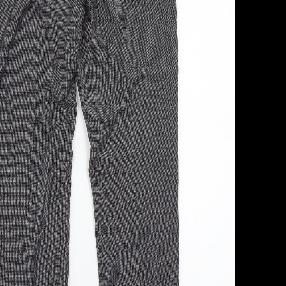 Womens UK Size 8 H&M Regular Fit  Grey Trousers