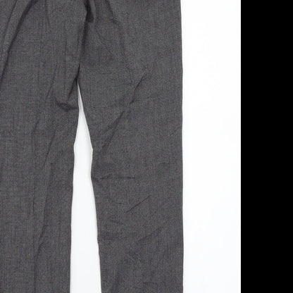 Womens UK Size 8 H&M Regular Fit  Grey Trousers