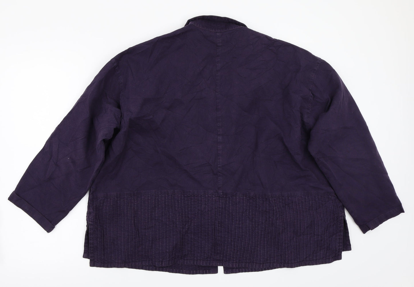 Womens UK Size L Preworn Purple Jacket