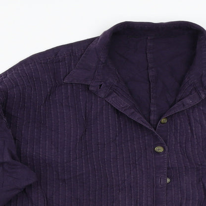 Womens UK Size L Preworn Purple Jacket