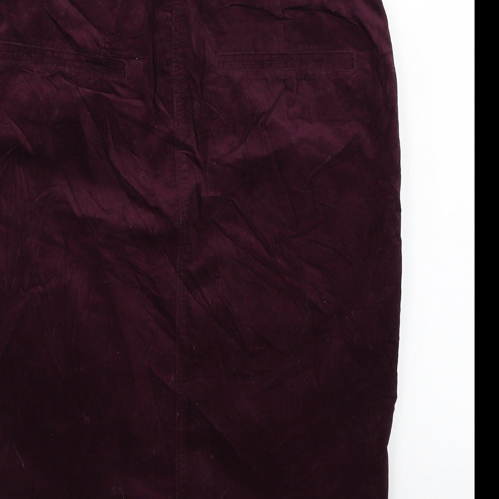Papaya Womens Purple   A-Line Skirt Size 8