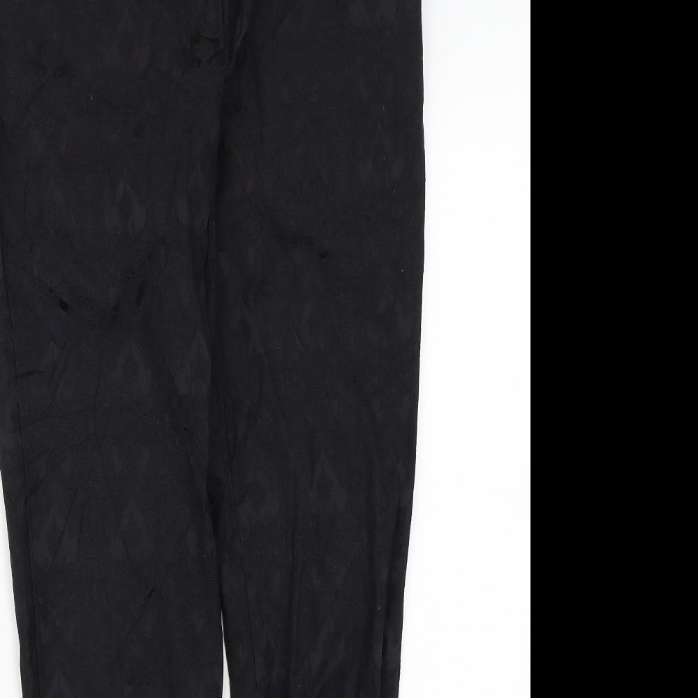 Newlook Womens Black   Trousers  Size 12 L28 in