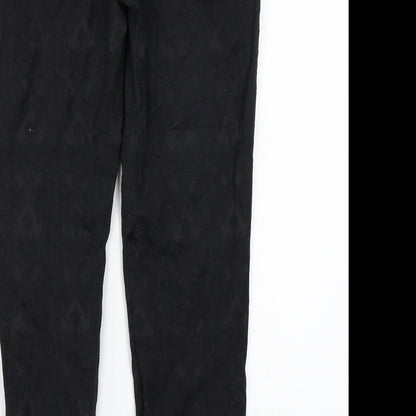 Newlook Womens Black   Trousers  Size 12 L28 in