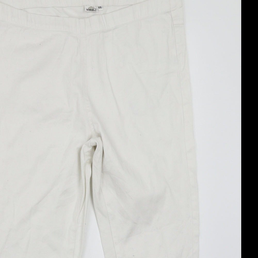 Boule Womens White   Straight Jeans Size XL L21 in