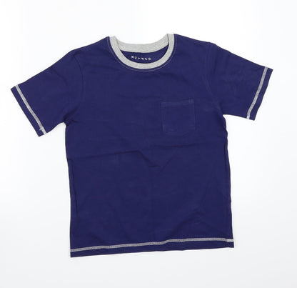 Nutmeg Girls Blue   Basic T-Shirt Size 8-9 Years