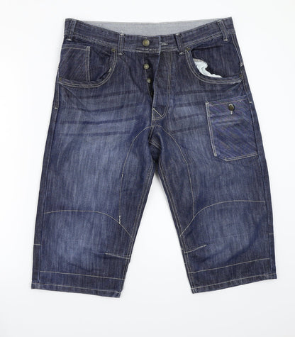 Womens UK Size 34 Preworn Regular Fit Bermuda Shorts