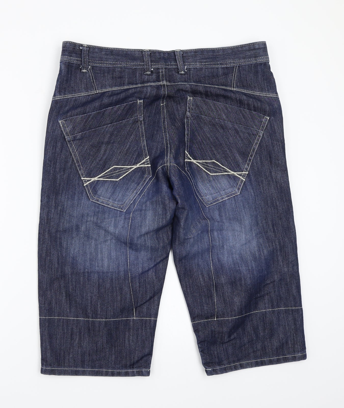 Womens UK Size 34 Preworn Regular Fit Bermuda Shorts