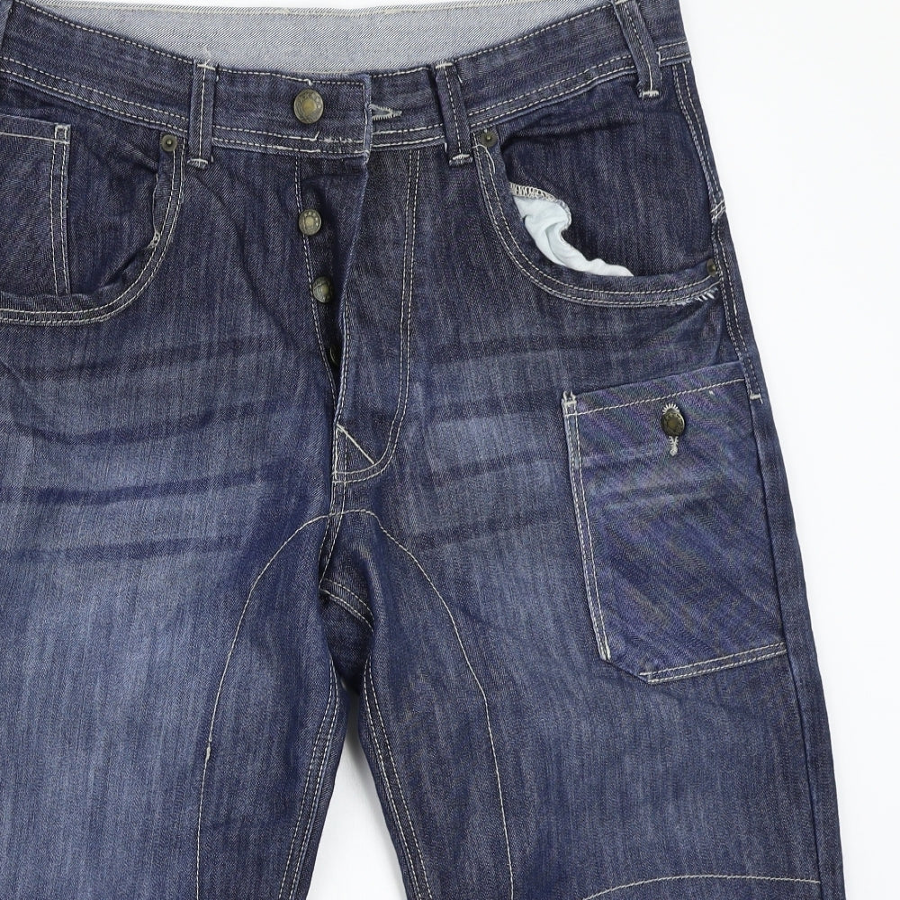 Womens UK Size 34 Preworn Regular Fit Bermuda Shorts