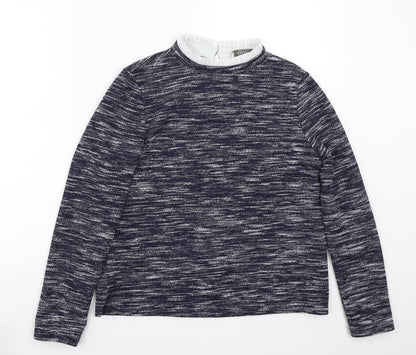 Oasis Womens Blue   Pullover Jumper Size S