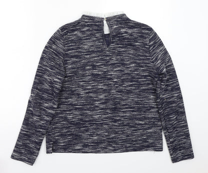 Oasis Womens Blue   Pullover Jumper Size S