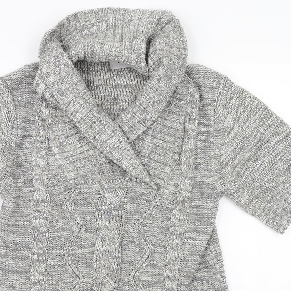 Ethal austin Womens Grey   Pullover Jumper Size 16