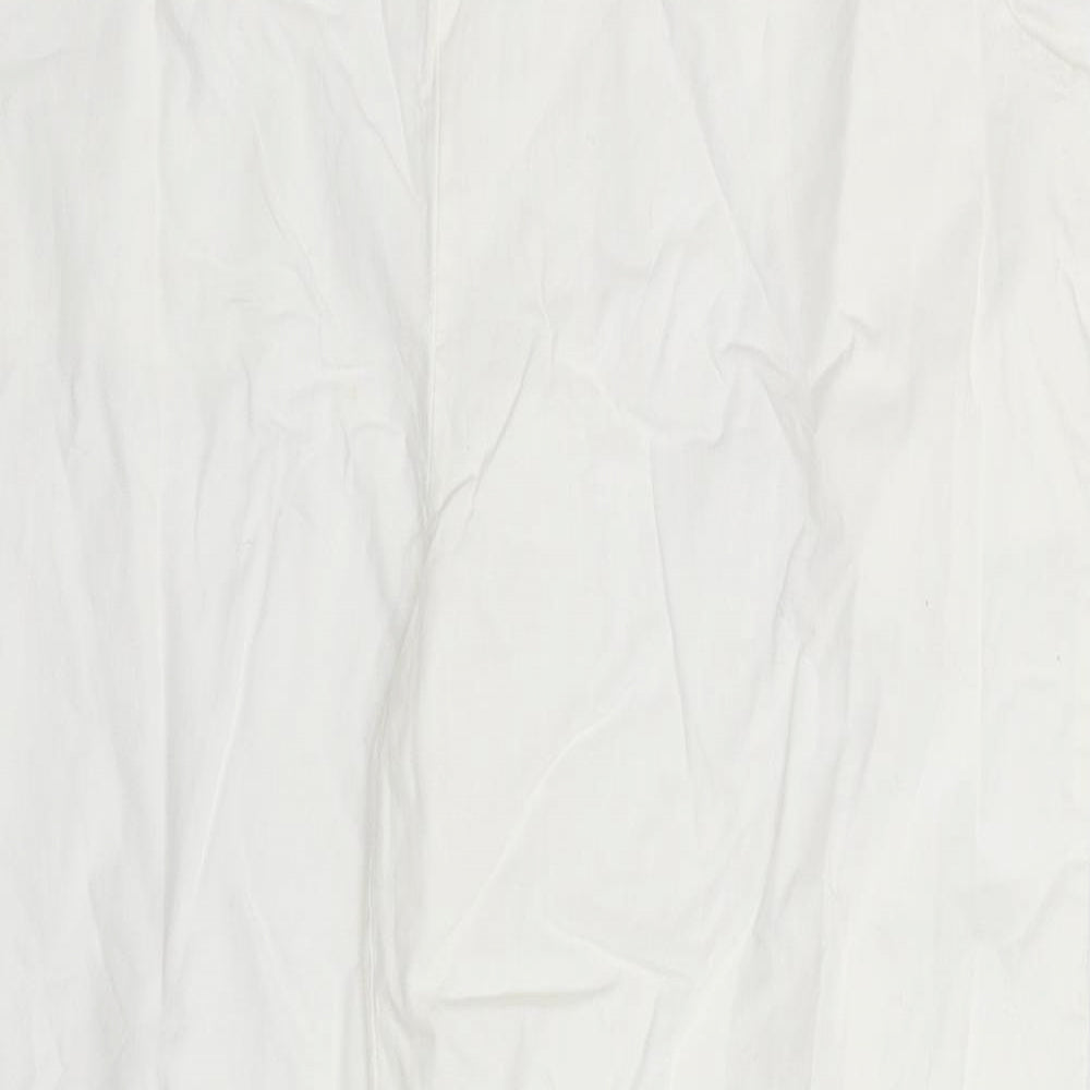 Sasquma Womens White   Trousers  Size 36 in L27 in