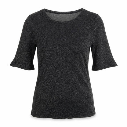 Zara Womens Silver   Basic T-Shirt Size L