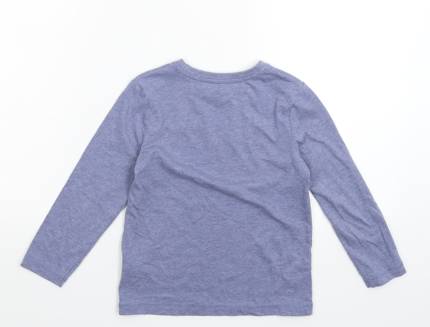 TU Boys Blue   Basic T-Shirt Size 4 Years