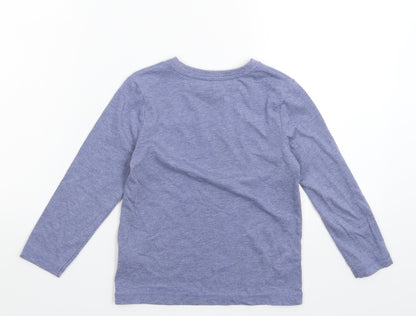 TU Boys Blue   Basic T-Shirt Size 4 Years