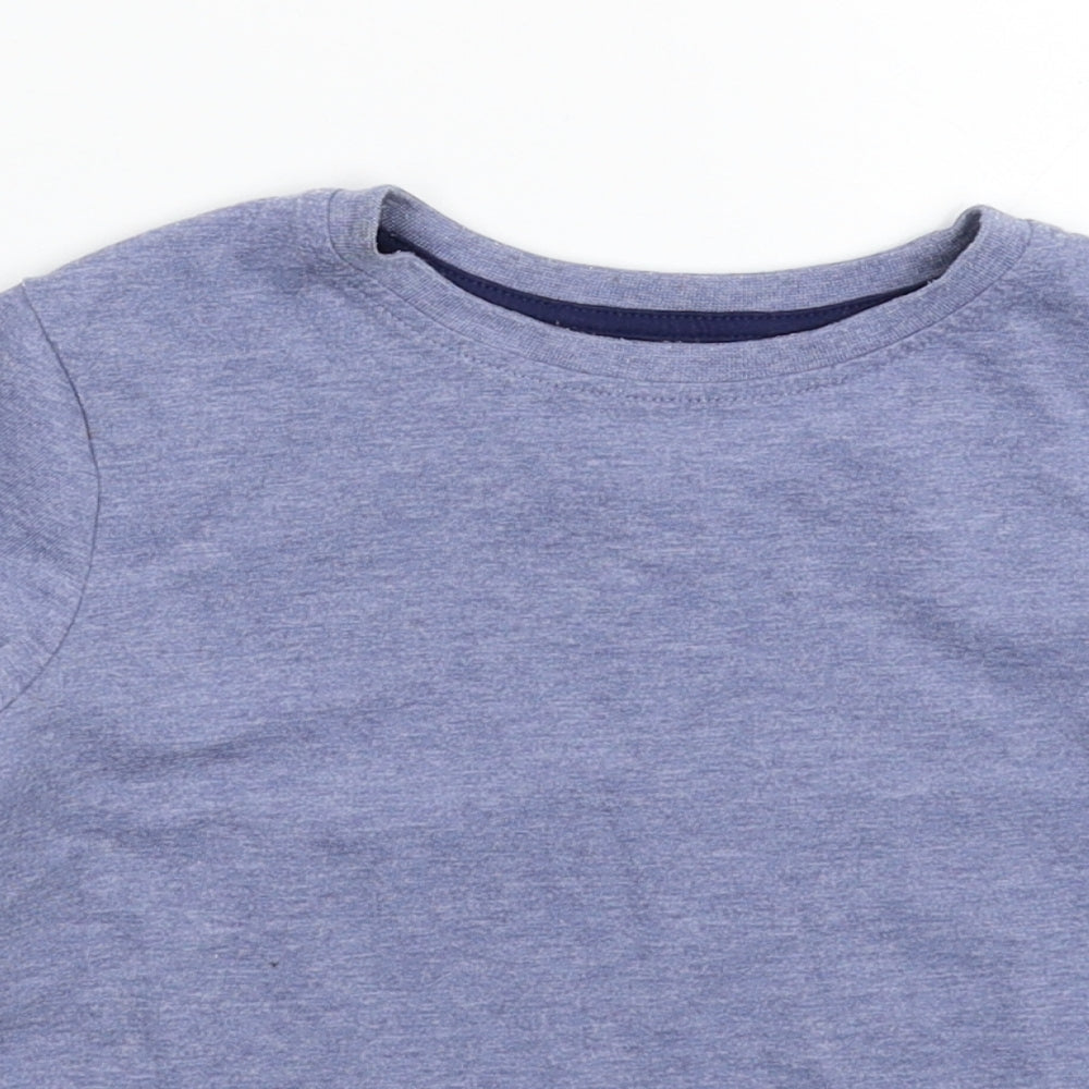 TU Boys Blue   Basic T-Shirt Size 4 Years