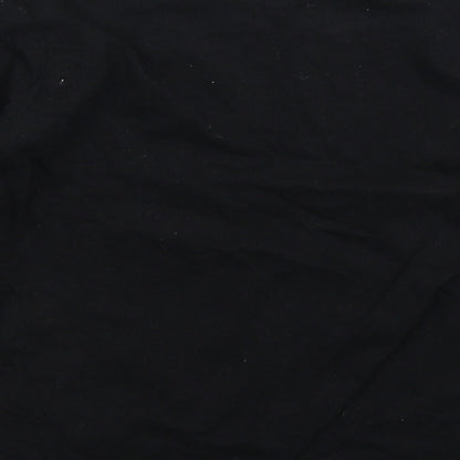 Studio Boys Black   Basic T-Shirt Size 6-7 Years