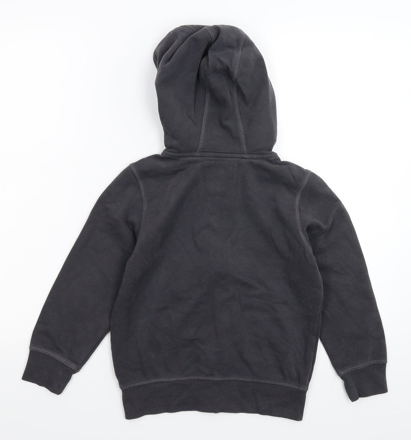 George Boys Grey   Full Zip Hoodie Size 6-7 Years