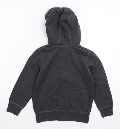 George Boys Grey   Full Zip Hoodie Size 6-7 Years