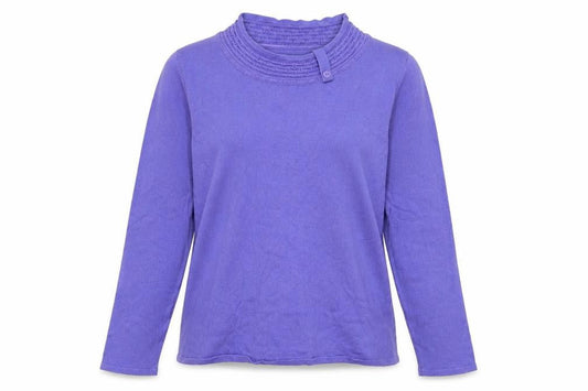 Bonmarché Womens Purple  Knit Pullover Jumper Size M