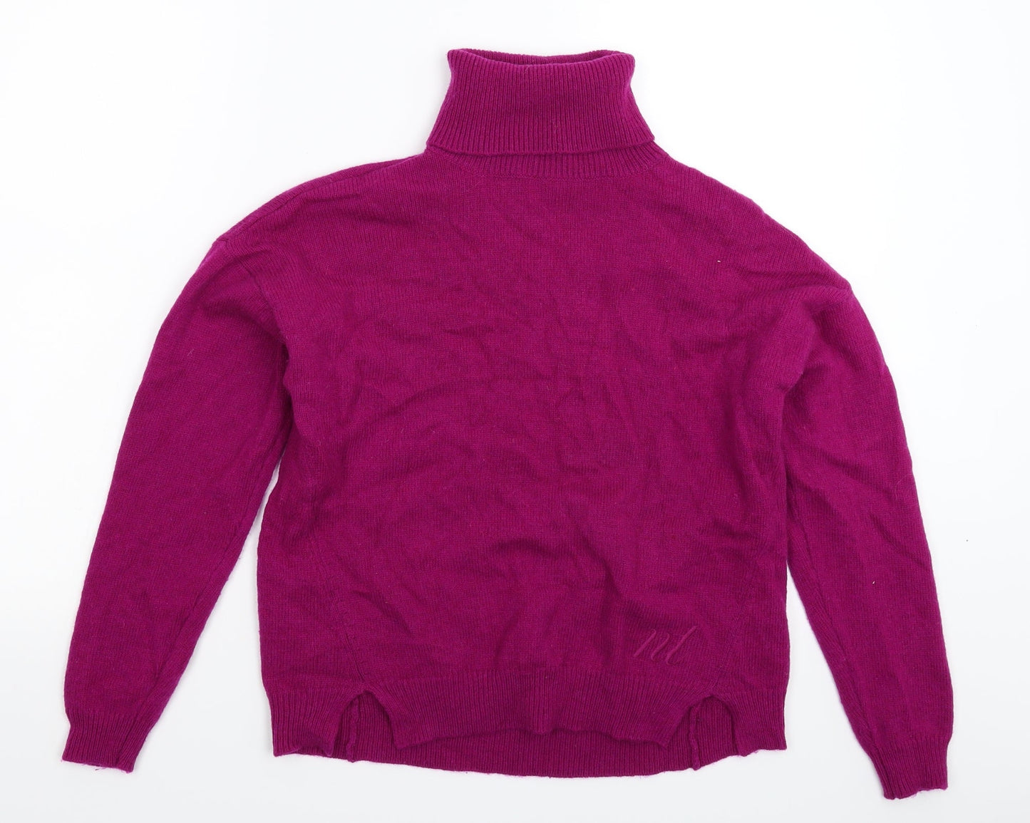 nice things Womens Purple  Knit Pullover Jumper Size M