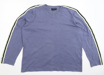 Mens UK Size L Burton Purple Pullover Sweatshirt