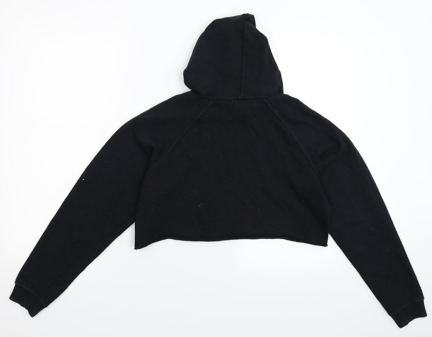 Fruit of the Loom Girls Black   Pullover Hoodie Size 13-14 Years