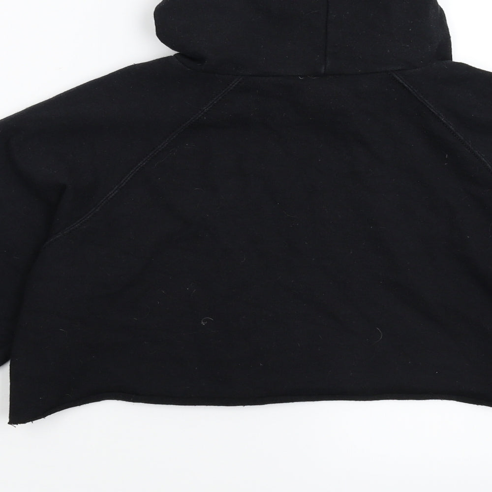 Fruit of the Loom Girls Black   Pullover Hoodie Size 13-14 Years