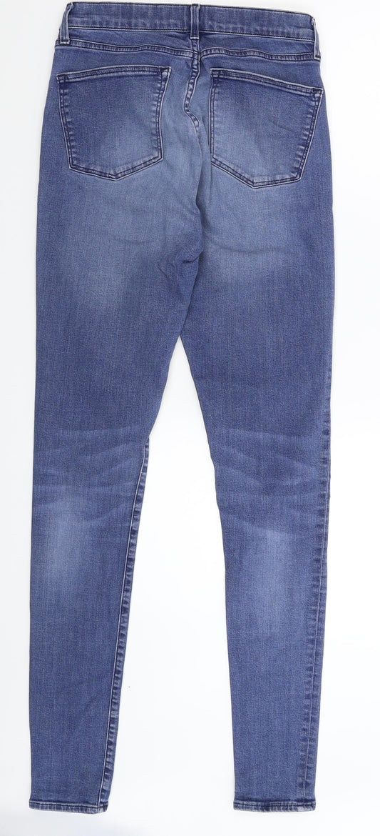 Topshop Womens Blue  Denim Jegging Jeans Size 28 in L32 in