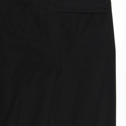 Womens UK Size 18 South Regular Fit  Black Trousers