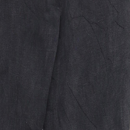 Blend She Womens Grey Striped Denim Skinny Jeans Size 32 in L30 in