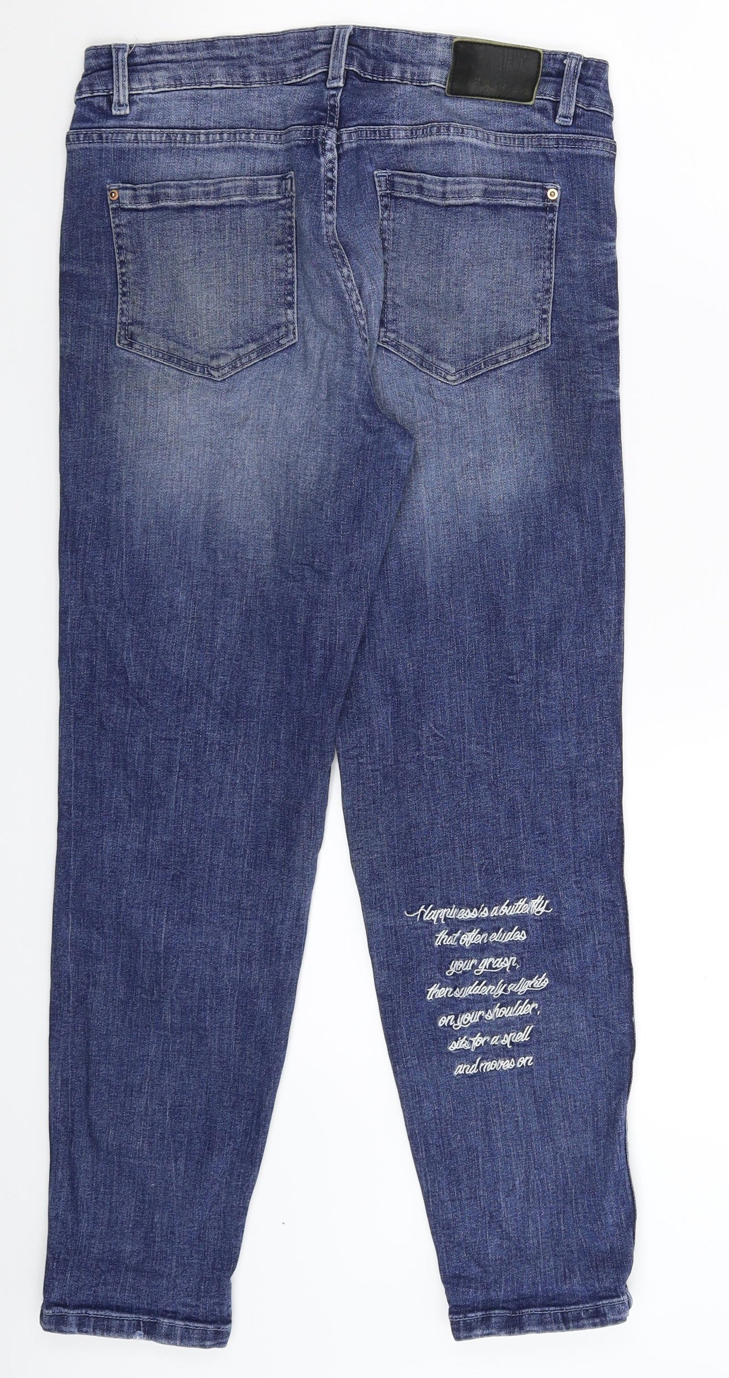 Womens UK Size 28 Mohito Extra-Slim Fit Skinny Blue Jeans
