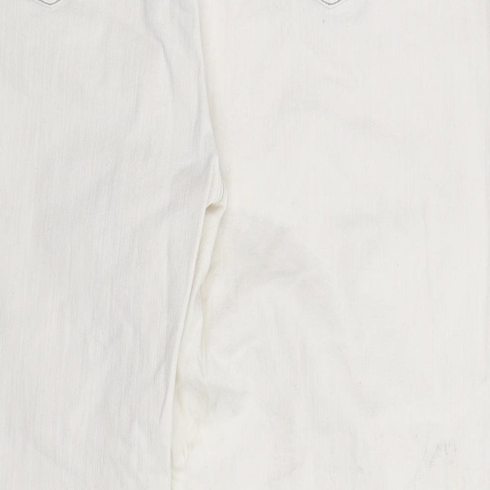 Being Casual Womens White  Denim Straight Jeans Size 42 in L28 in