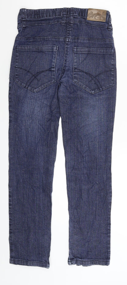 Vertbaudet Girls Blue  Denim Skinny Jeans Size 12 Years