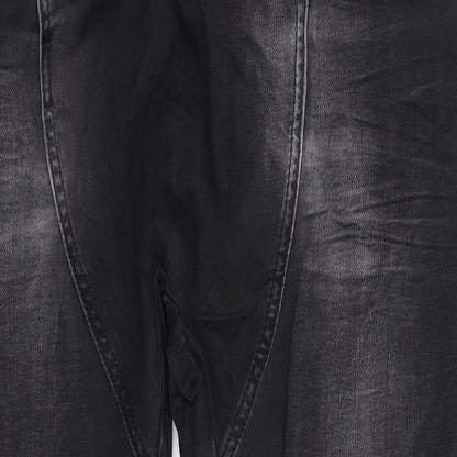 Cipo & Baxx Womens Black  Denim Skinny Jeans Size 32 in L30 in