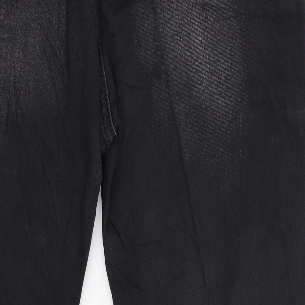 Cipo & Baxx Womens Black  Denim Skinny Jeans Size 32 in L30 in