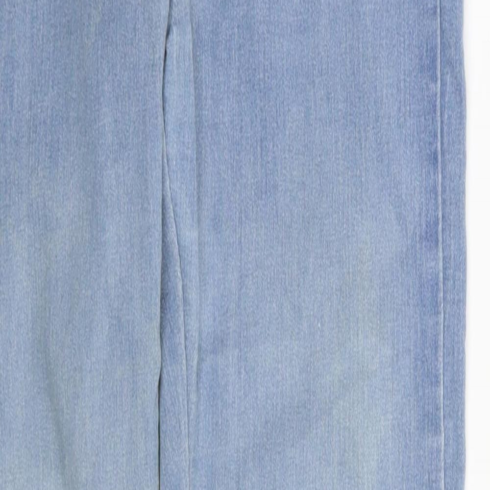 Denim & Co. Womens Blue  Denim Skinny Jeans Size 6 L31 in