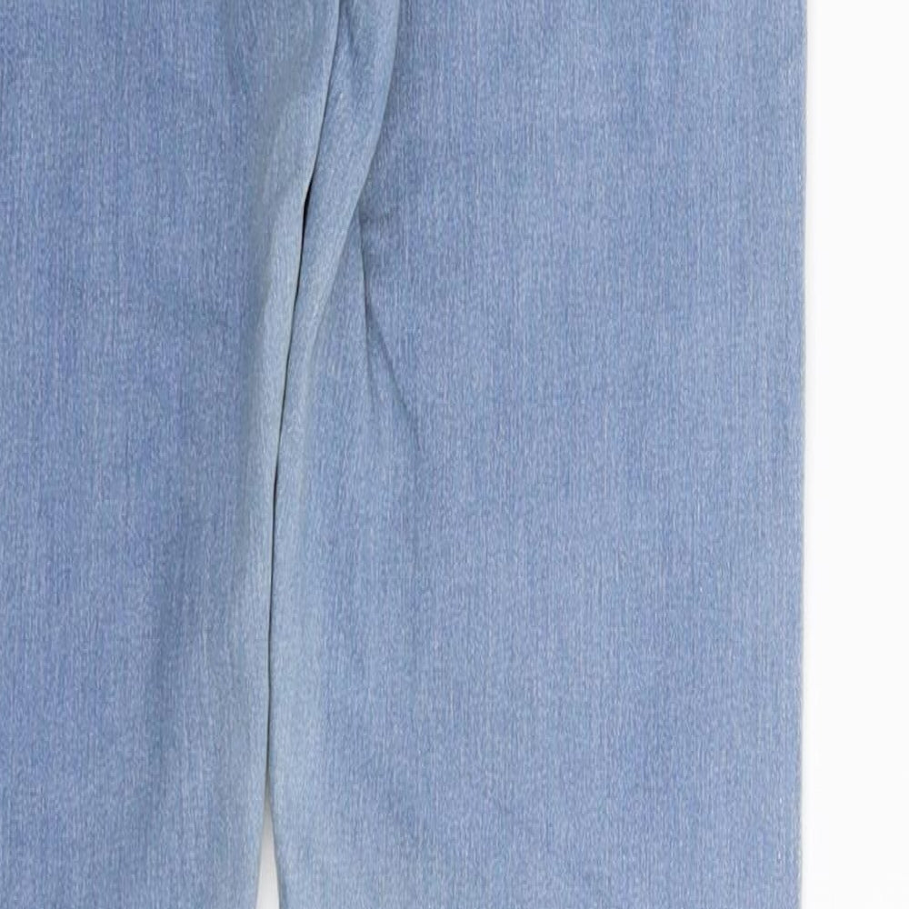 Denim & Co. Womens Blue  Denim Skinny Jeans Size 6 L31 in