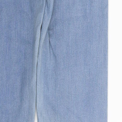 Denim & Co. Womens Blue  Denim Skinny Jeans Size 6 L31 in