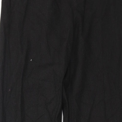 Trutex Mens Black   Trousers  Size 28 L30 in