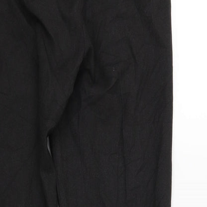 Trutex Mens Black   Trousers  Size 28 L30 in