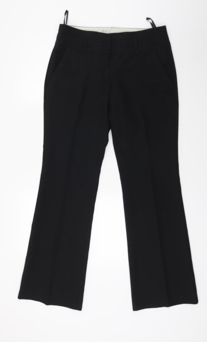 New Look Womens Black   Trousers  Size 10 L29 in