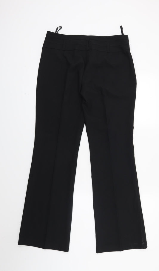 New Look Womens Black   Trousers  Size 10 L29 in