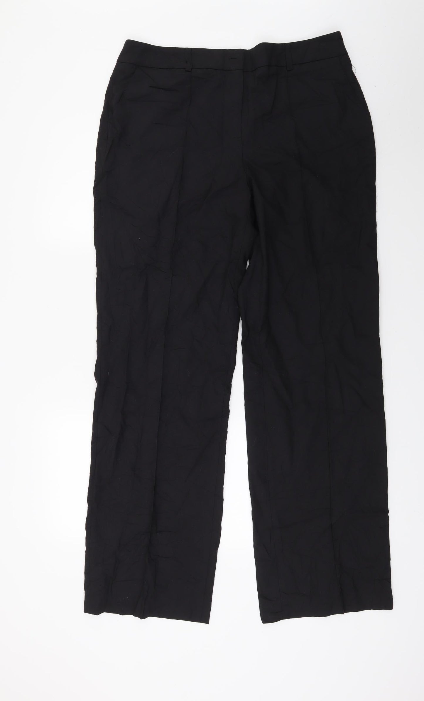 La Redoute Womens Black   Trousers  Size 14 L30 in