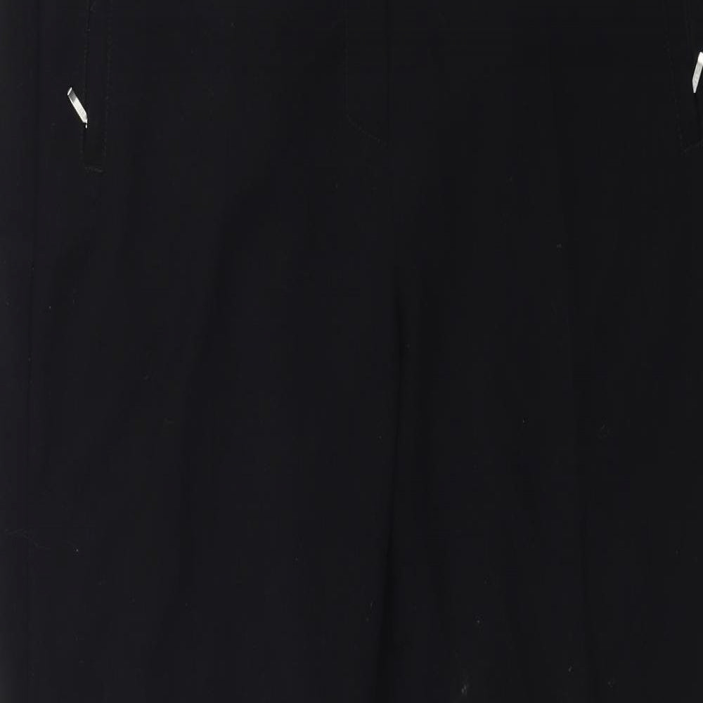 Womens UK Size 14 Marks and Spencer Regular Fit  Black Trousers