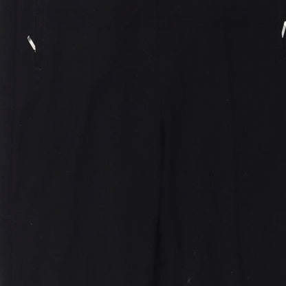 Womens UK Size 14 Marks and Spencer Regular Fit  Black Trousers