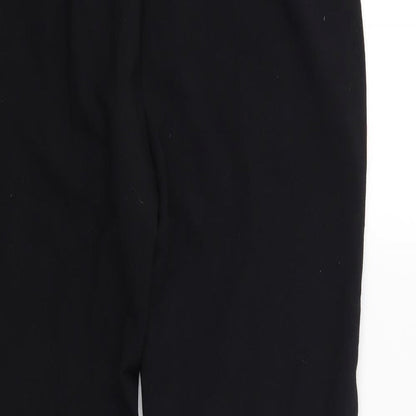 Womens UK Size 14 Marks and Spencer Regular Fit  Black Trousers